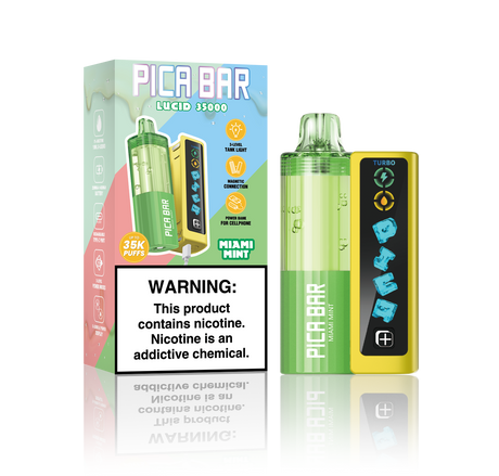 Assembled in USA | PICA BAR Lucid 35K Disposable KIT - 35,000 Puff