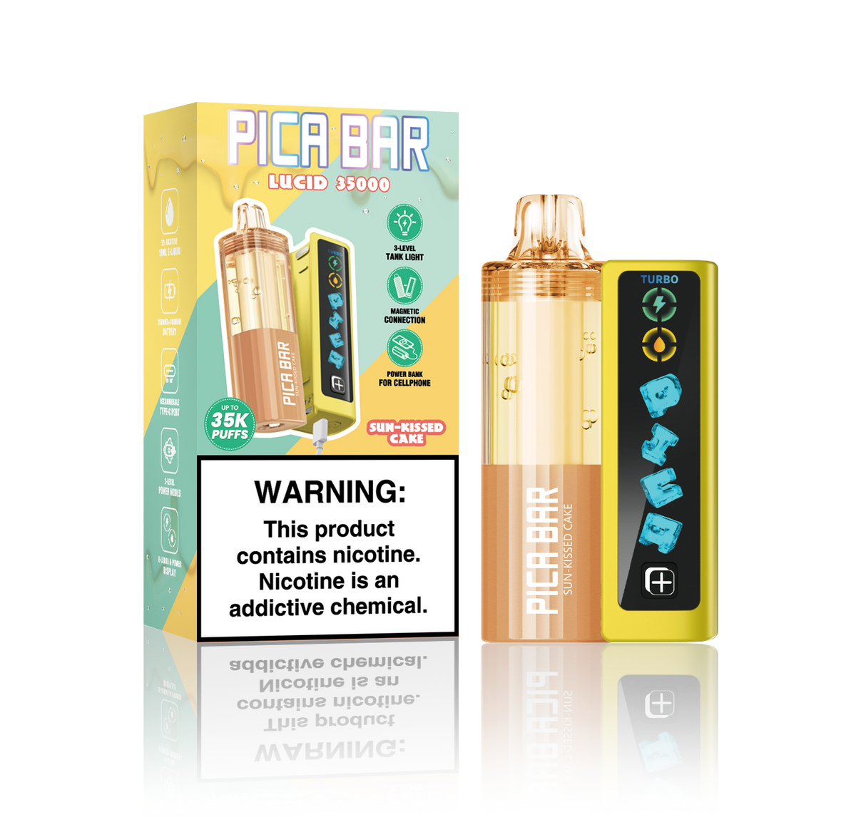 PICA BAR Lucid 35K Disposable KIT - 35,000 Puff