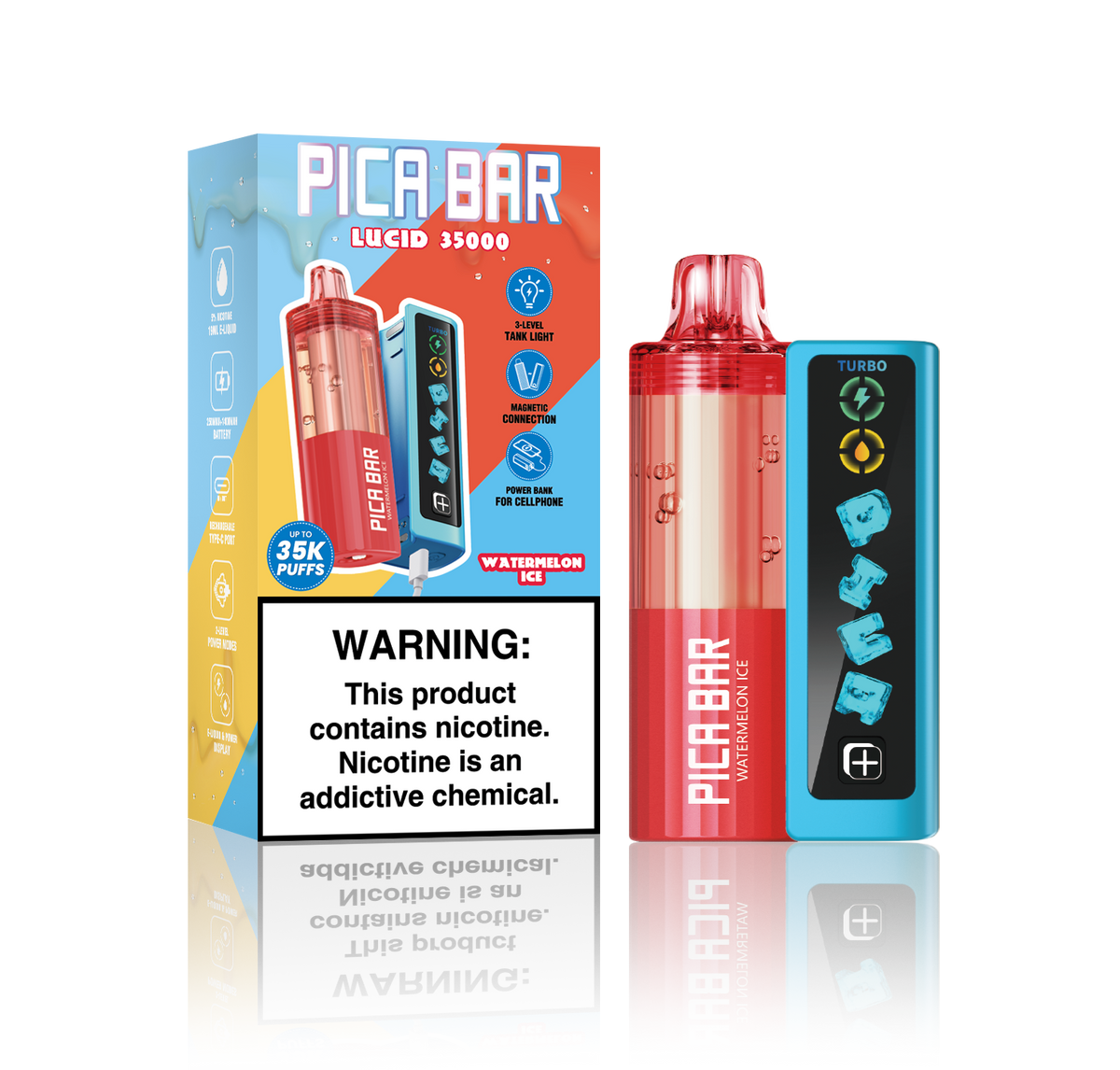 PICA BAR Lucid 35K Disposable KIT - 35,000 Puff