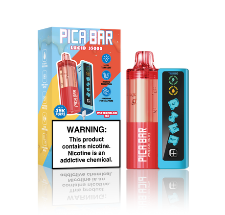 Assembled in USA | PICA BAR Lucid 35K Disposable KIT - 35,000 Puff