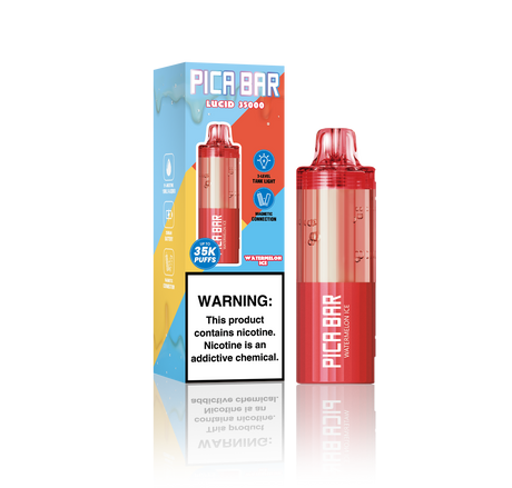 Assembled in USA | PICA BAR Lucid 35K Disposable POD - 35,000 Puffs