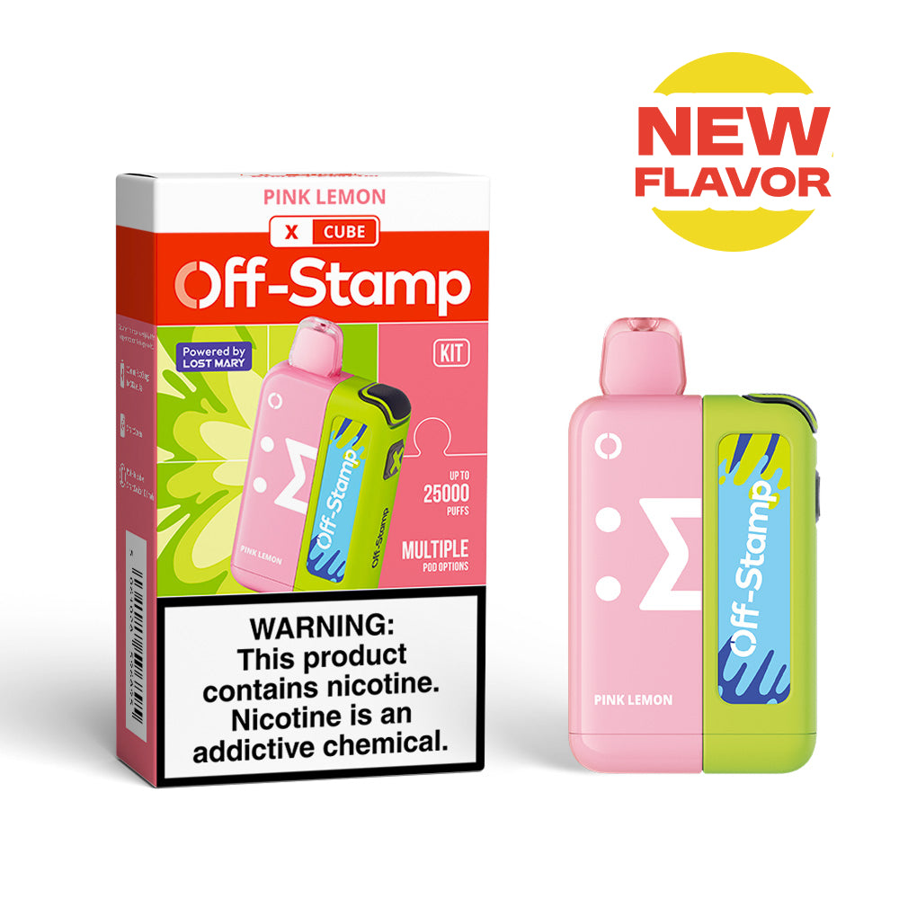 Off-Stamp X-CUBE 25K Disposable KIT Powered By LOST MARY – 25000 Puffs