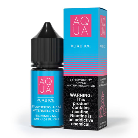 Pure Menthol Aqua TFN Salts 30mLwith packaging