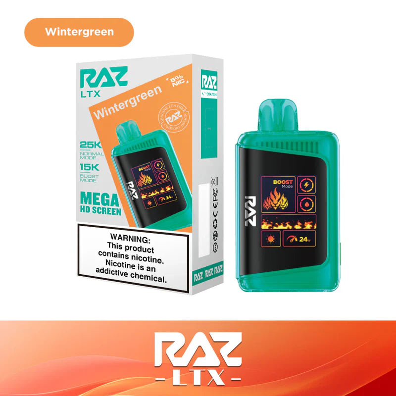 RAZ LTX 25K Puff Disposable Device – 25000 Puffs