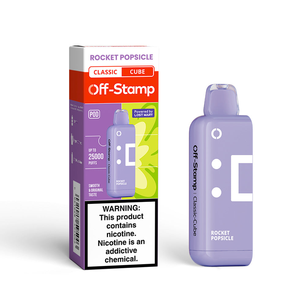 Made in Indonesia | X-CUBE Classic Cube 25K Disposable POD – 25000 Puffs