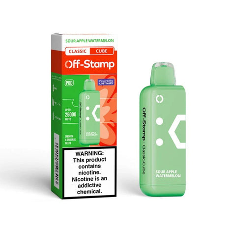 Off-Stamp X-CUBE Classic Cube 25K Disposable POD Powered By LOST MARY – 25000 Puffs