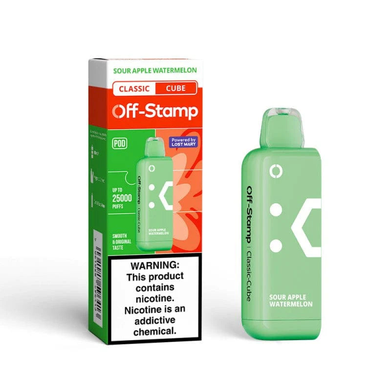 Made in Indonesia | X-CUBE Classic Cube 25K Disposable POD – 25000 Puffs