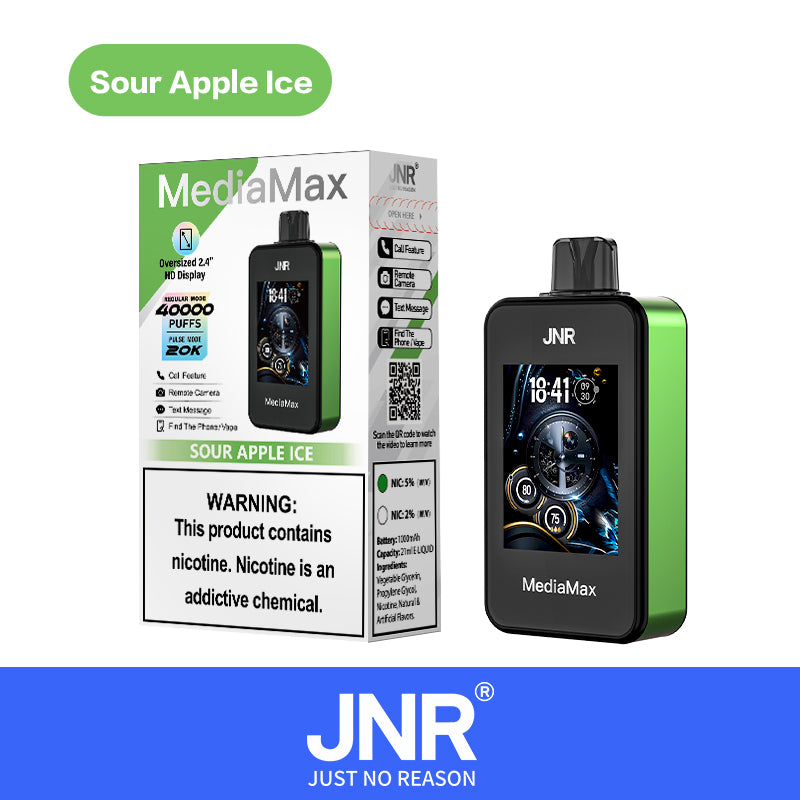 JNR "Media Max" 40K Disposable Device - 40000 Puffs