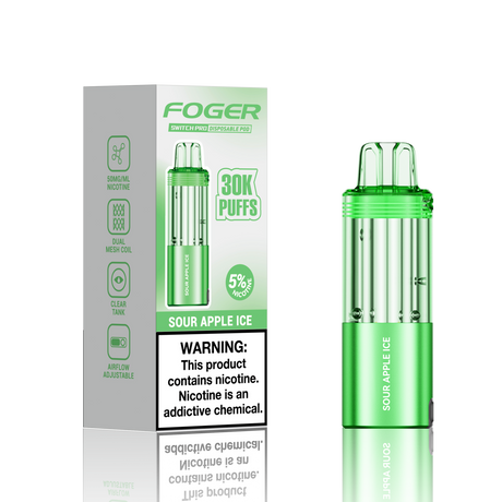 Made in USA | FOGER Switch Pro 30K Disposable Device POD - 30,000 Puff