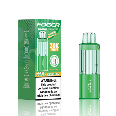 Made in USA | FOGER Switch Pro 30K Disposable Device POD - 30,000 Puff