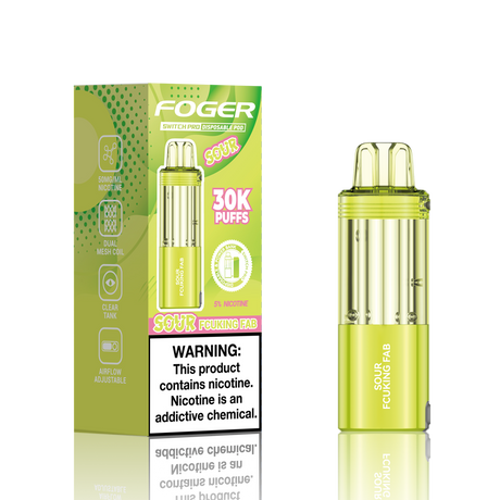 Made in USA | FOGER Switch Pro 30K Disposable Device POD - 30,000 Puff
