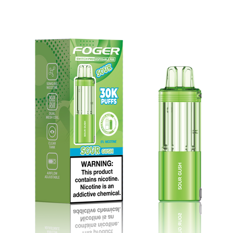 Made in USA | FOGER Switch Pro 30K Disposable Device POD - 30,000 Puff