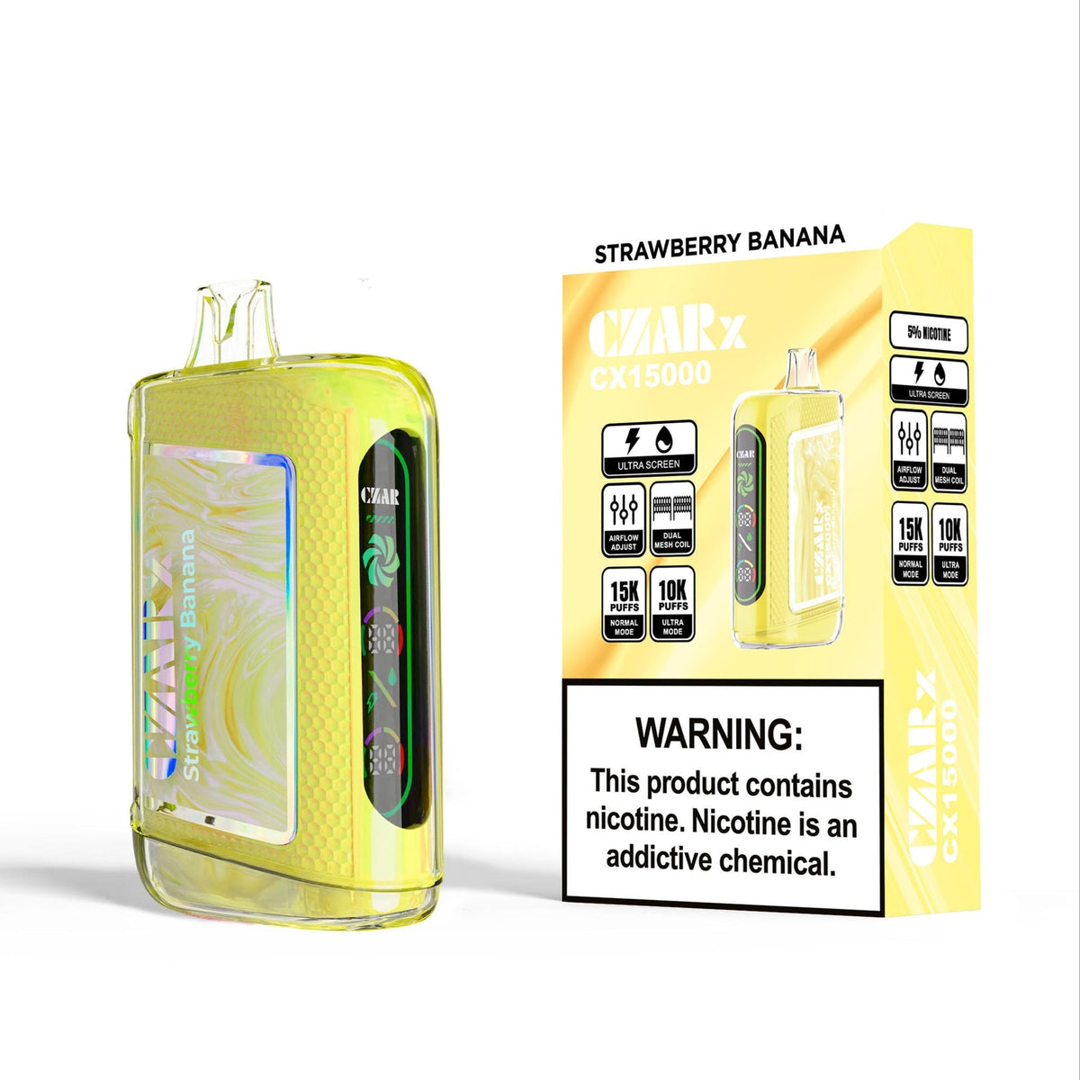 CZAR CX15000 CX15K Disposable Device – 15000 Puffs