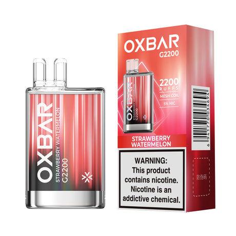 OXBAR G2200 Disposable Device – 2200 Puffs x 10 PCs
