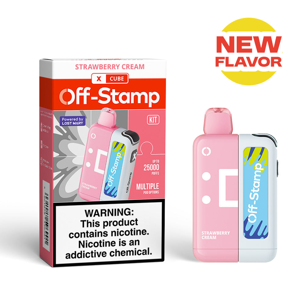 Off-Stamp X-CUBE 25K Disposable KIT Powered By LOST MARY – 25000 Puffs