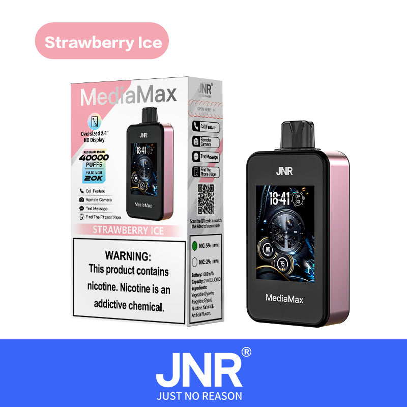 JNR "Media Max" 40K Disposable Device - 40000 Puffs