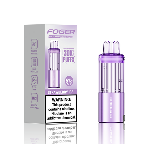 Made in USA | FOGER Switch Pro 30K Disposable Device POD - 30,000 Puff