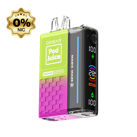 Oxbar x Pod Juice Magic Maze 2.0 30K ZERO Nicotine Disposable Device - 30,000 Puffs