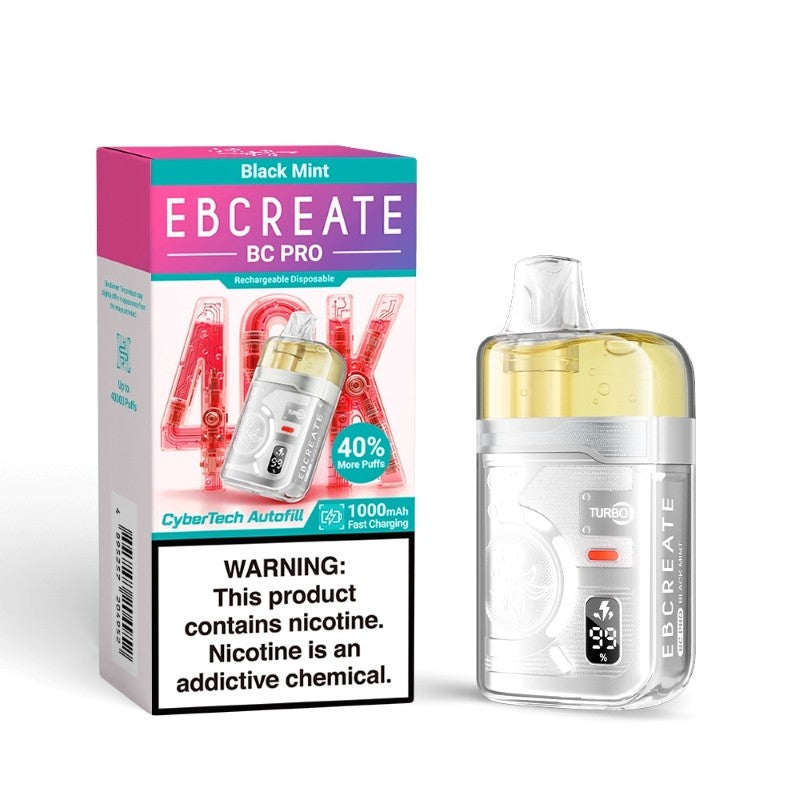 Made in Indonesia | EBCREATE BC PRO 40K Puff Disposable Device - 40,000 Puffs
