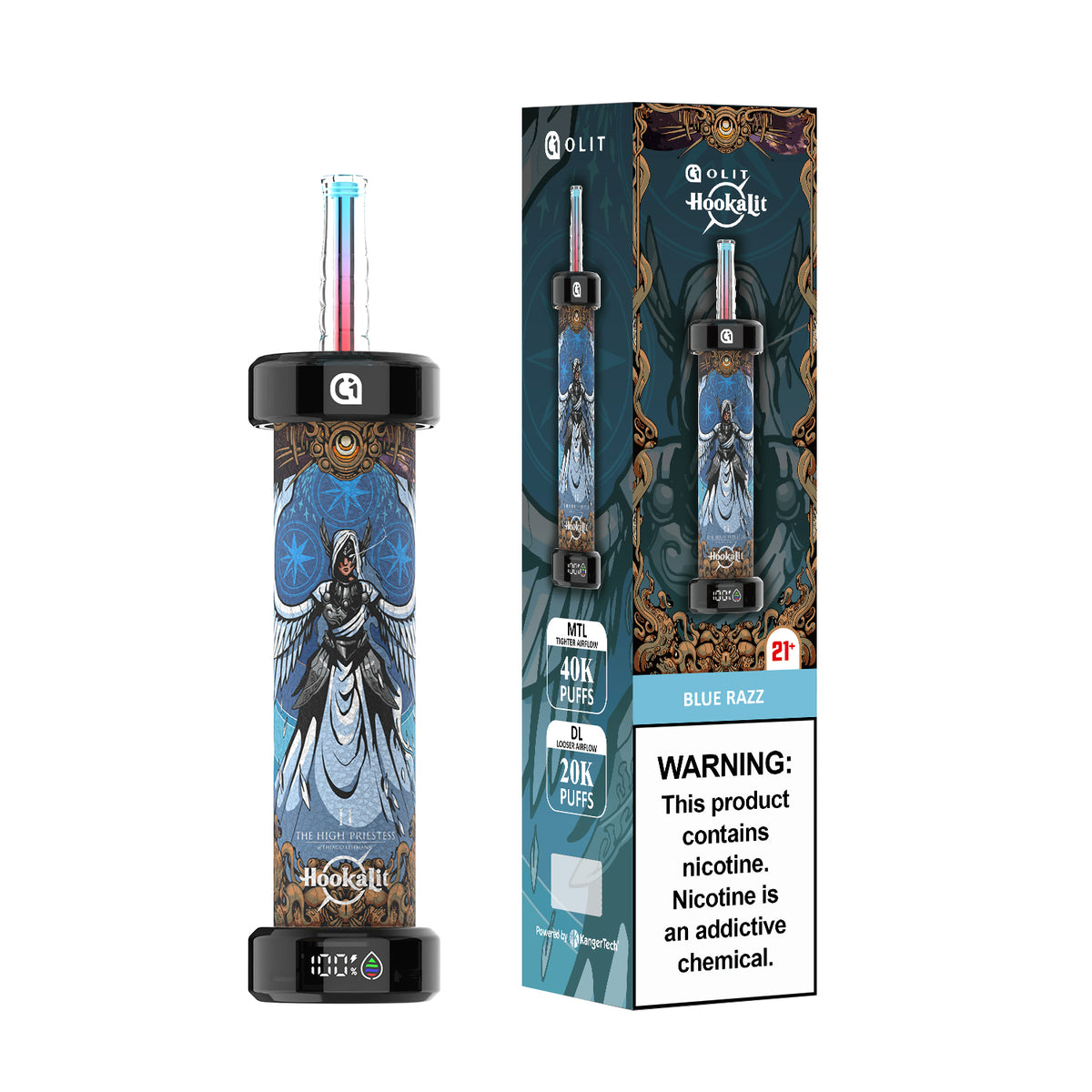 OLIT Hookalit 40K Disposable E-Hookah Device - 40,000 Puffs
