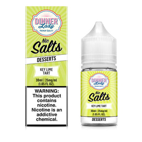 Dinner Lady Key Lime Tart TFN 30mL Salt Nicotine Vape Juice with packaging