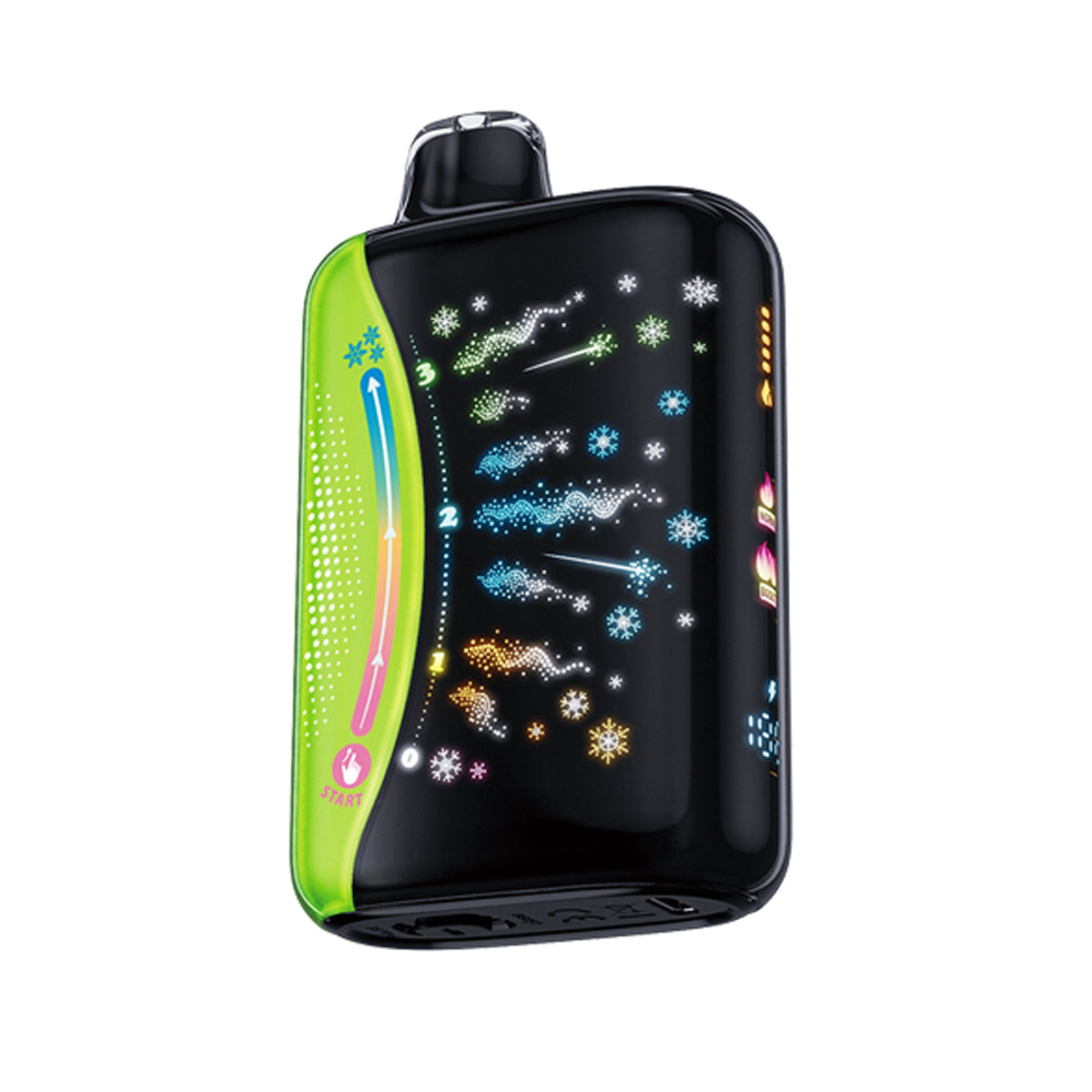Assembled in USA | GEAK NEXX 40K Puff Nic/Ice Control Disposable Device- 40,000 Puffs