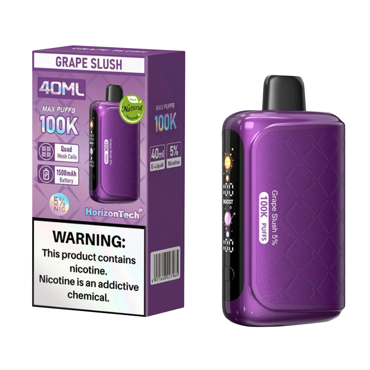 HorizonTech 100K Disposable Device - 100,000 Puffs