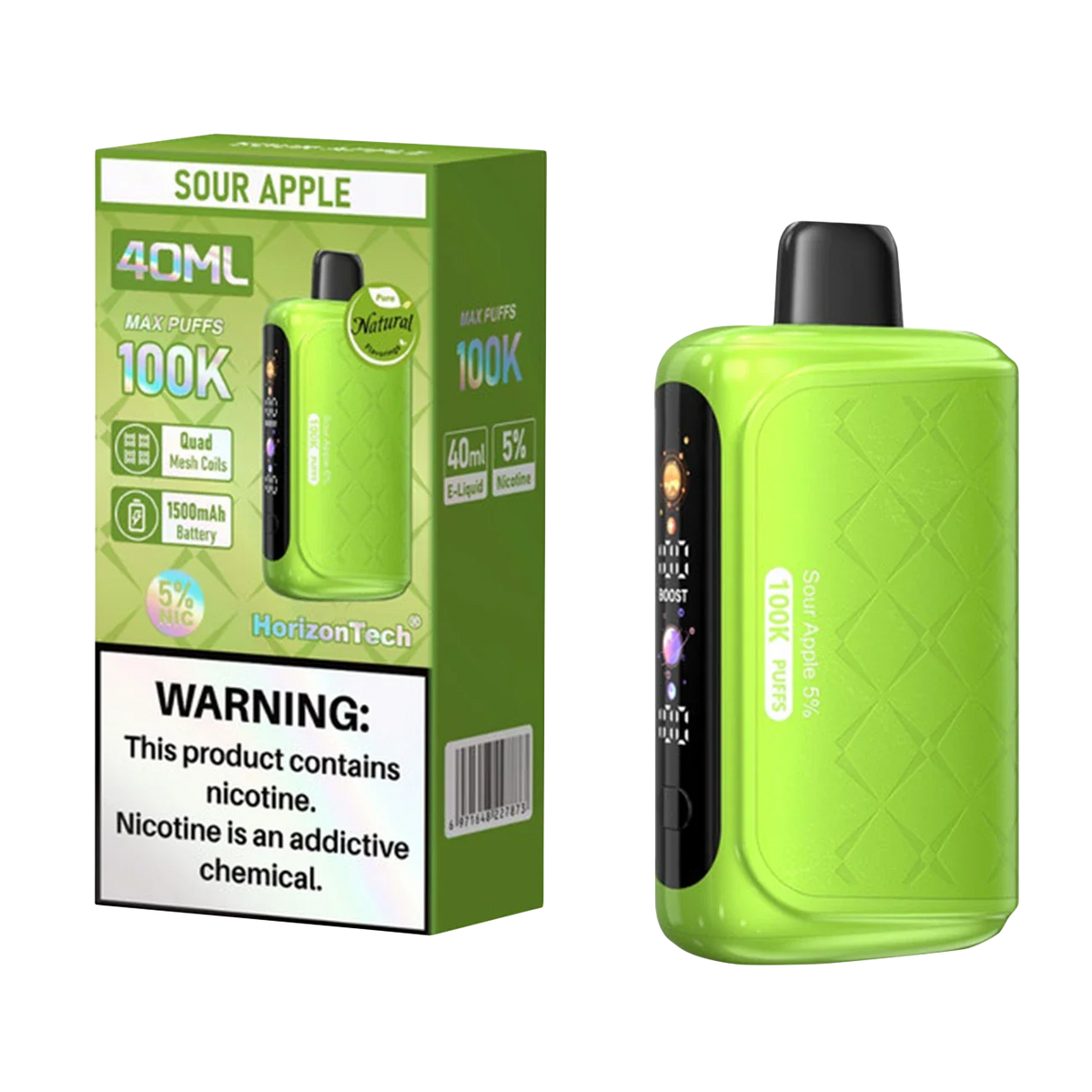 HorizonTech 100K Disposable Device - 100,000 Puffs