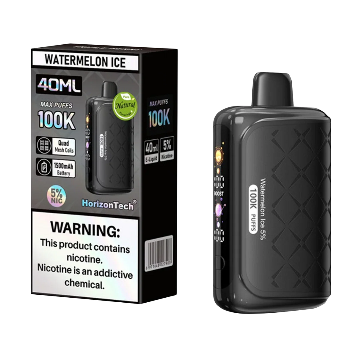 HorizonTech 100K Disposable Device - 100,000 Puffs