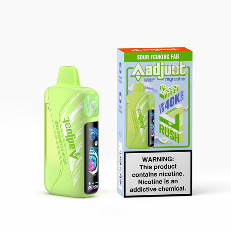 adjust myrusher 40K Puff Disposable Device - 40,000 Puffs