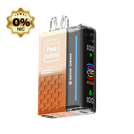 Oxbar x Pod Juice Magic Maze 2.0 30K ZERO Nicotine Disposable Device - 30,000 Puffs