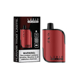 Lucid Charge Disposable 7000 Puffs 14mL 50mg Peach Orange Cranberry with Packaging