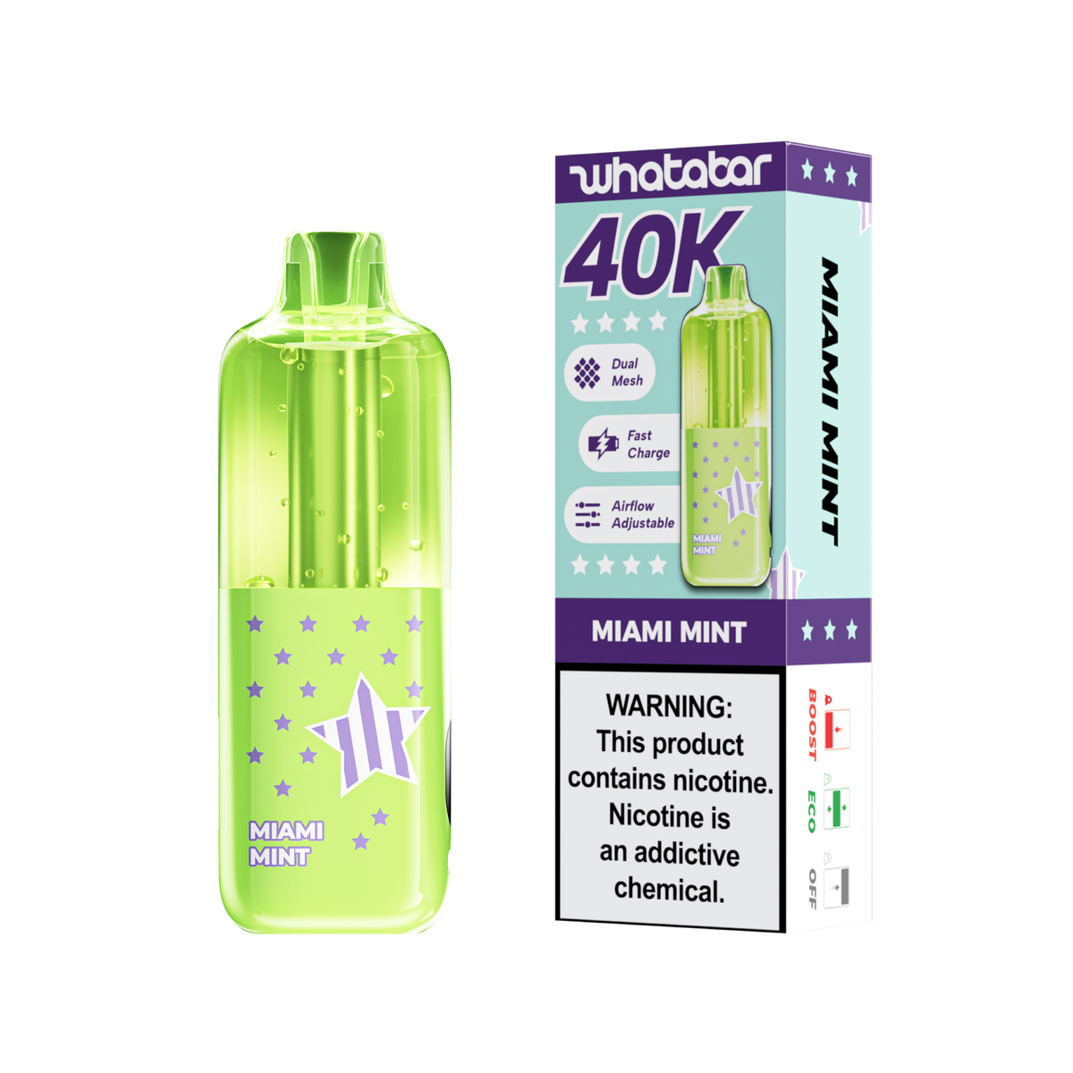 Assembled in USA | whatabar linko 40K Puffs Disposable Device - 40,000 Puffs