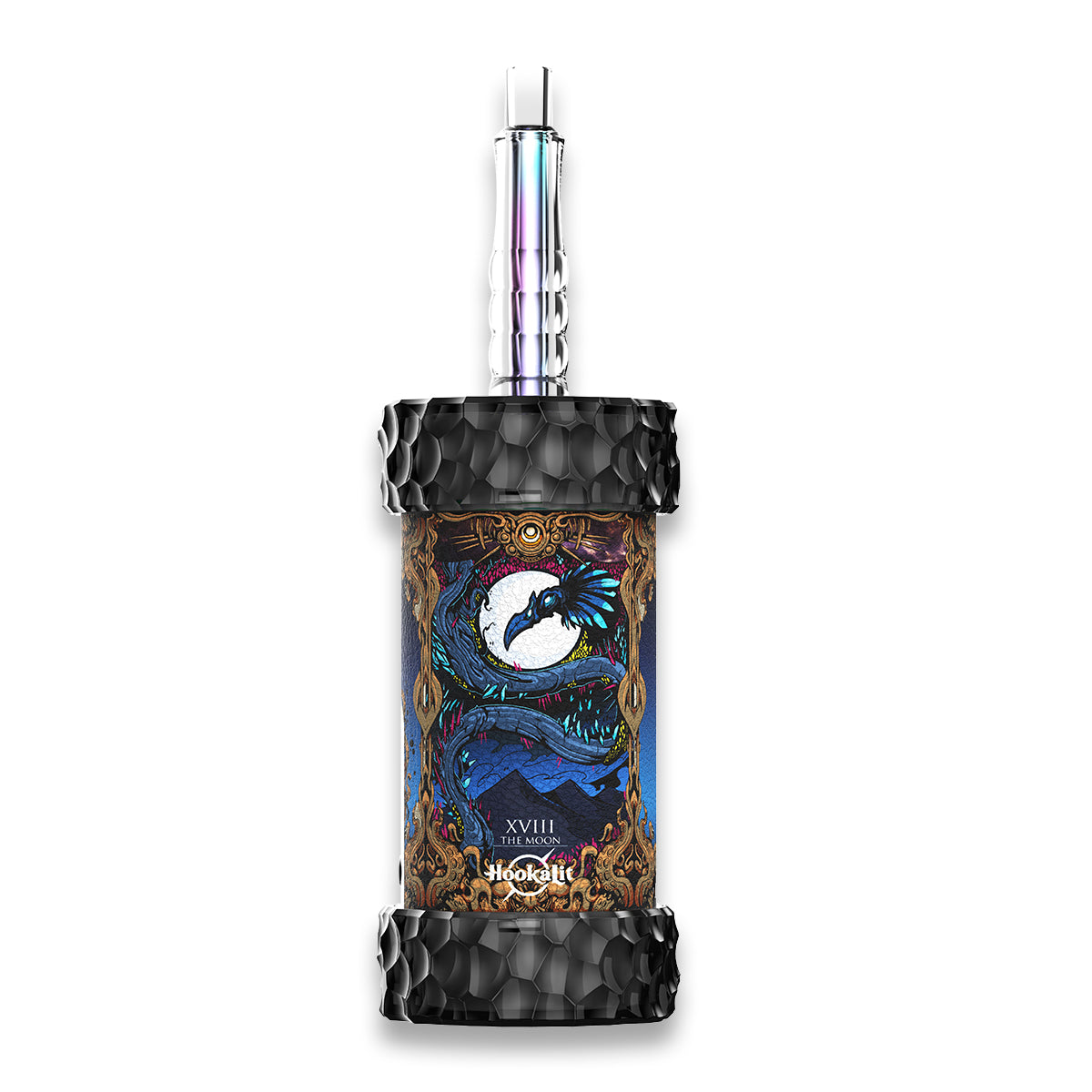 OLIT HookaLit MEGA 150K in Blue Razz Lemonade flavor with tangy berry and citrus-inspired packaging