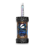 OLIT HookaLit MEGA 150K in Blue Razz Lemonade flavor with tangy berry and citrus-inspired packaging