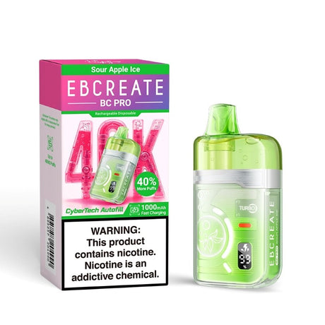 Made in Indonesia | EBCREATE BC PRO 40K Puff Disposable Device - 40,000 Puffs
