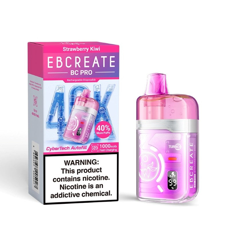 Made in Indonesia | EBCREATE BC PRO 40K Puff Disposable Device - 40,000 Puffs