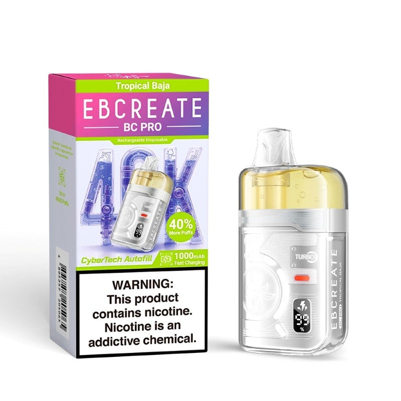 Made in Indonesia | EBCREATE BC PRO 40K Puff Disposable Device - 40,000 Puffs