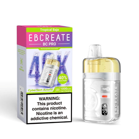 Made in Indonesia | EBCREATE BC PRO 40K Puff Disposable Device - 40,000 Puffs