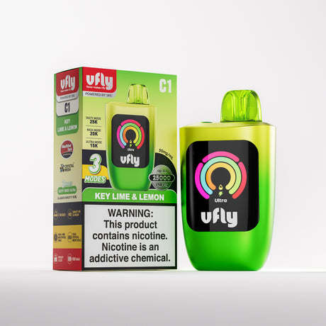 VFLY C1 25K Powered by SKE Disposable Device – 25,000 Puffs