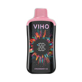 Viho Super Charge PRO E-Cig Disposable 20000 Puffs 21mL 50mg strawberry ice