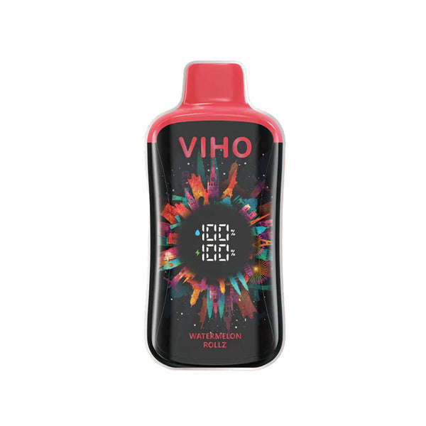 Viho Super Charge PRO E-Cig Disposable 20000 Puffs 21mL 50mg watermelon rollz