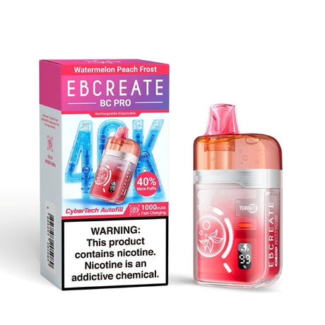Made in Indonesia | EBCREATE BC PRO 40K Puff Disposable Device - 40,000 Puffs