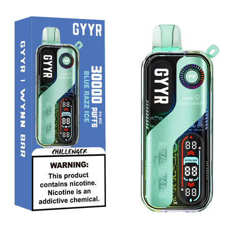 GYYR x Wynn Bar Challenger 30K Puff powered by PYNE POD Disposable Device - 30000 Puffs