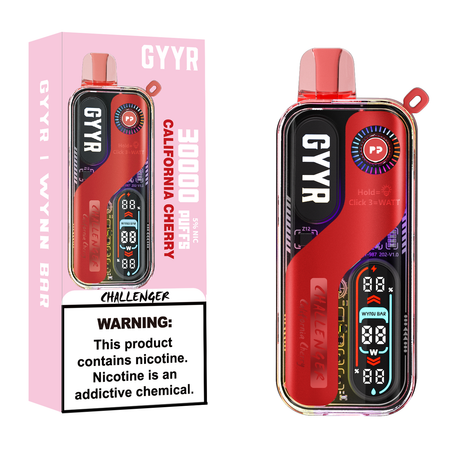 GYYR x Wynn Bar Challenger 30K Puff powered by PYNE POD Disposable Device - 30000 Puffs