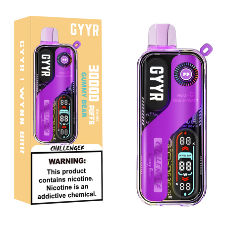 GYYR x Wynn Bar Challenger 30K Puff powered by PYNE POD Disposable Device - 30000 Puffs