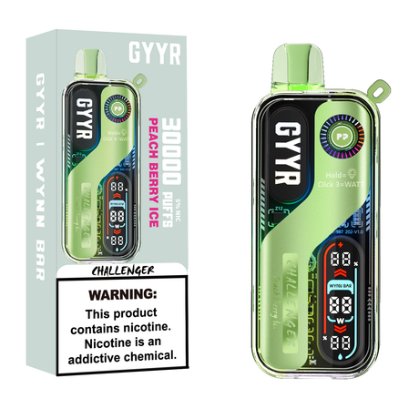 GYYR x Wynn Bar Challenger 30K Puff powered by PYNE POD Disposable Device - 30000 Puffs