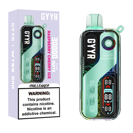 GYYR x Wynn Bar Challenger 30K Puff powered by PYNE POD Disposable Device - 30000 Puffs