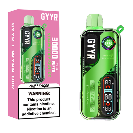 GYYR x Wynn Bar Challenger 30K Puff powered by PYNE POD Disposable Device - 30000 Puffs